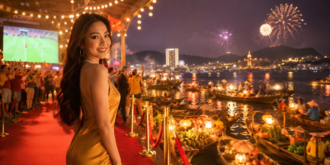Khách hàng đang đặt cược thể thao tại Vũng Tàu vào ban đêm